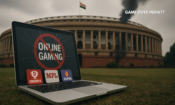 Indias Real Money Gaming Industry Faces Complete Shutdown Following Parliaments Sweeping Online Gaming Bill 2025