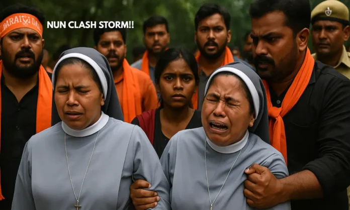 Kerala Nuns’ Arrest Sparks Outcry Amid Bajrang Dal Assault Allegations in Chhattisgarh