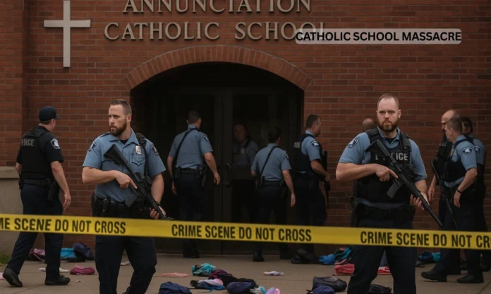 Minneapolis Shooter Robin Westman Stabs Church Drawing Before Catholic School Rampage Deep Dive into the Tragic Incident