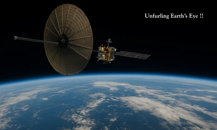 NISAR Antenna Deployment Marks Breakthrough in NASA-ISRO Space Collaboration