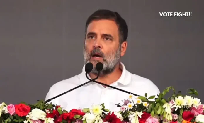 Rahul Gandhi on Electoral Malpractice Opposition Leaders Detained in Rare Protest