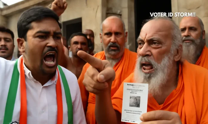 Ramkamal Das Voter ID Controversy Saints Refute UP Congress Fraud Allegations