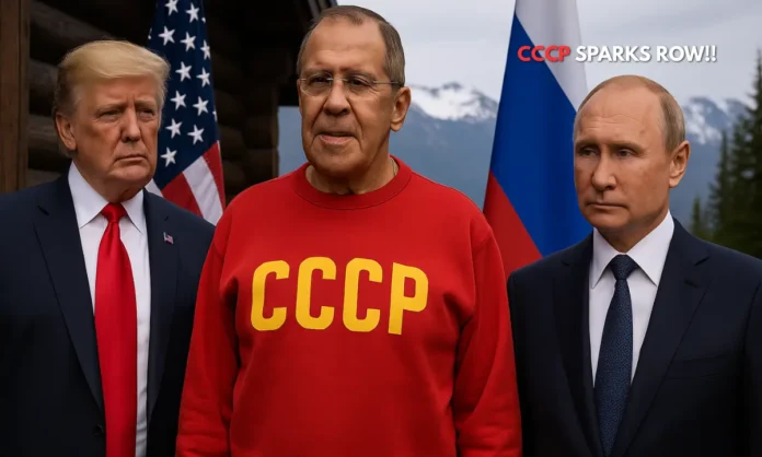 Russia Soviet Heritage Diplomacy Alaska Lavrov’s Symbolic Sweatshirt Sparks Global Debate