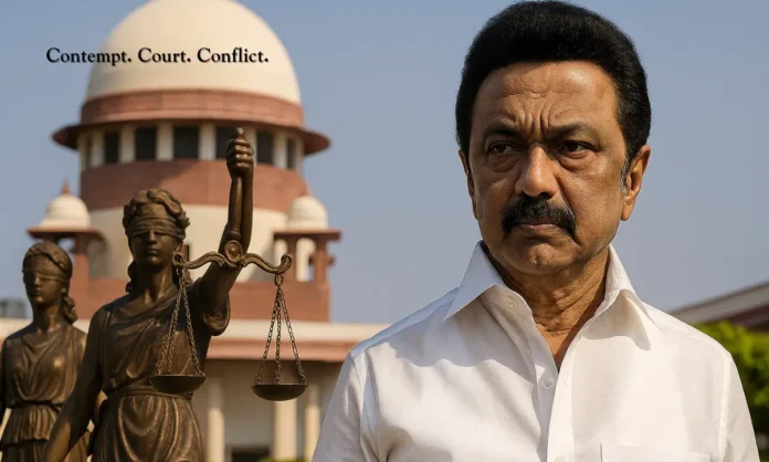 Stalin Named Scheme Contempt Case Sparks Legal Tug-of-War in Supreme Court