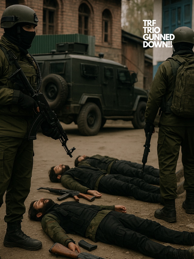 Three Terrorists Killed in Kulgam Gunfight: Operation Akhal in Action