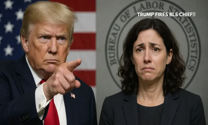 Trump Firing of BLS Chief Sparks Global Concerns Over Data Integrity