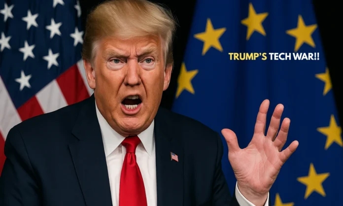 Trump Issues Ultimatum on Digital Services Taxes With Fresh Tariff Threats and Export Restrictions