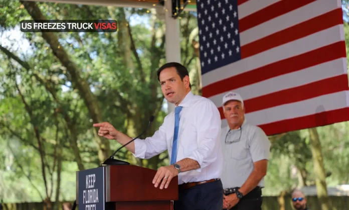 US Pauses Visas for Foreign Truck Drivers After Florida Tragedy How One Crash Changed Immigration Policy