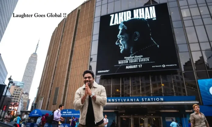 Zakir Khan Madison Square Garden A Historic Night for Indian Comedy