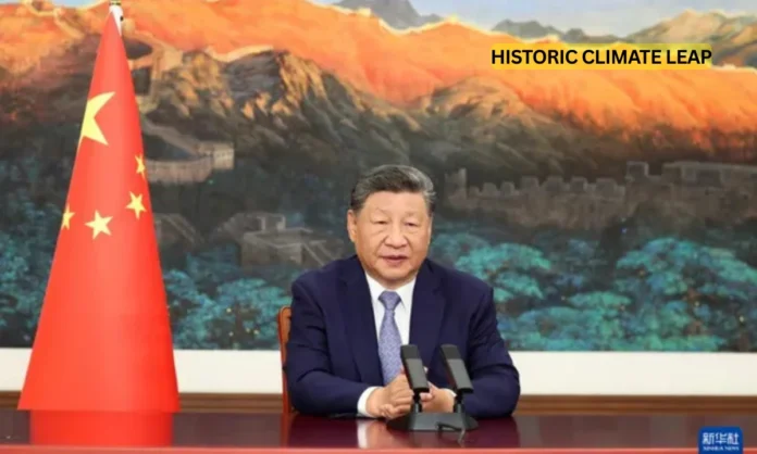 China Climate Goals Historic 7-10 Emissions Reduction Commitment Announced for 2035