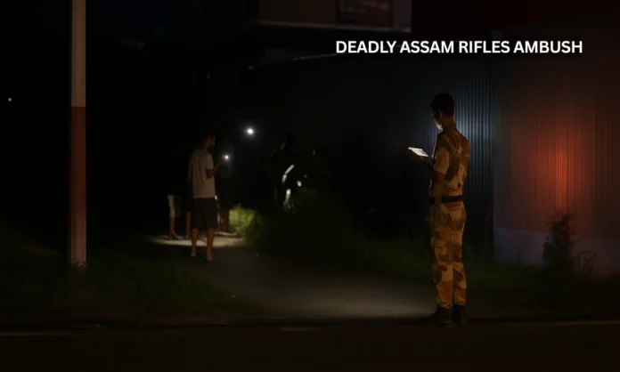 Deadly Assam Rifles Ambush Manipur Leaves Two Dead, Five Injured in Fresh Security Crisis