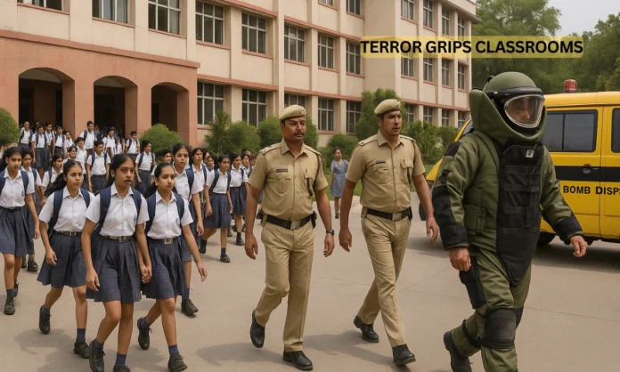 Delhi School Bomb Threats Security Concerns Escalate as Educational Institutions Face Repeated Disruptions Delhi School Bomb Threats Security Concerns Escalate as Educational Institutions Face Repeated Disruptions