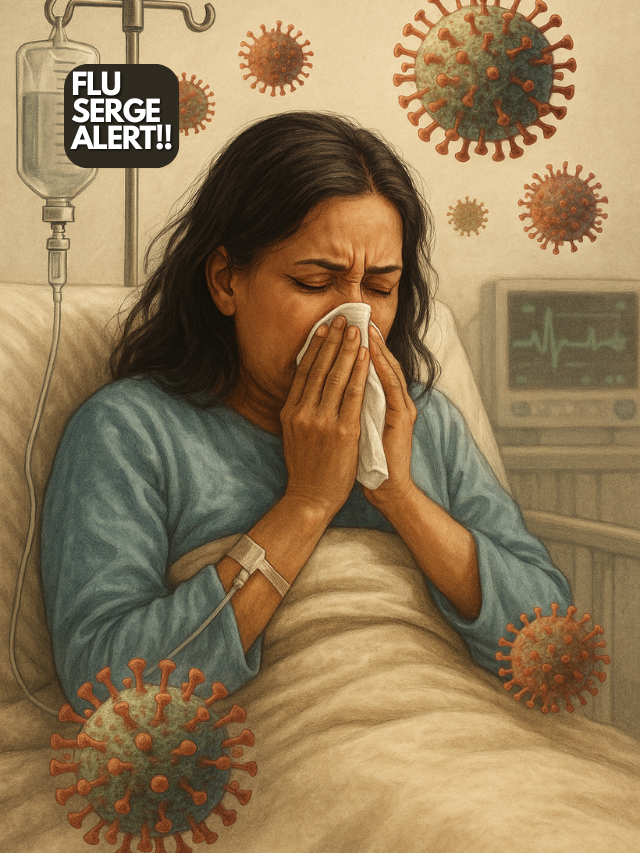 Delhi Sees Sharp Rise in H3N2 Flu Cases