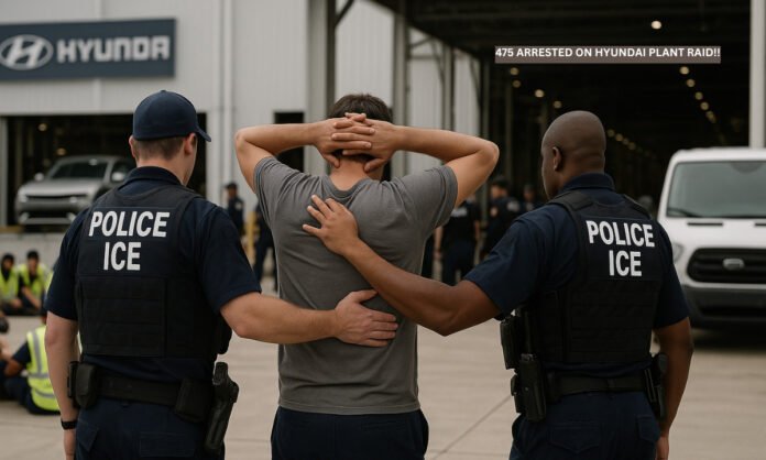 Hyundai Plant Immigration Raid Georgia Unprecedented Immigration Raid Operation Strains U.S.-South Korea Trade Relations