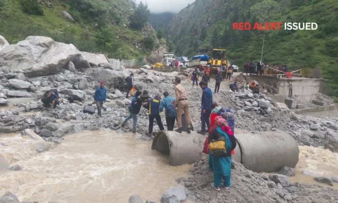 India Meteorological Department Issues Red Alert for Uttarakhand as Heavy Rainfall Triggers Landslides and School Closures