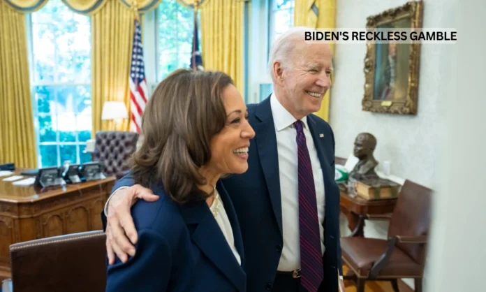 Kamala Harris Calls Biden's Reelection Decision 