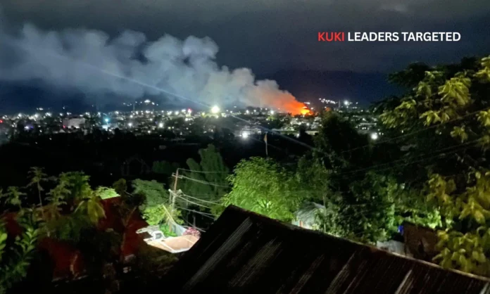 Kuki Leader House Torched in Manipur Amid Renewed Tensions Following Peace Negotiations