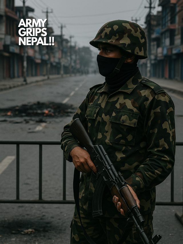 Nepal Army Takes Control After Protests Topple Oli Government