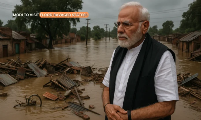 PM Modi Flood Visit Highlights Critical Infrastructure Crisis Amid Unprecedented Monsoon Devastation