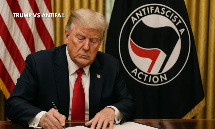 Trump Antifa Domestic Terrorist Designation President Signs Historic Order Designating Antifa as Domestic Terrorist Organization