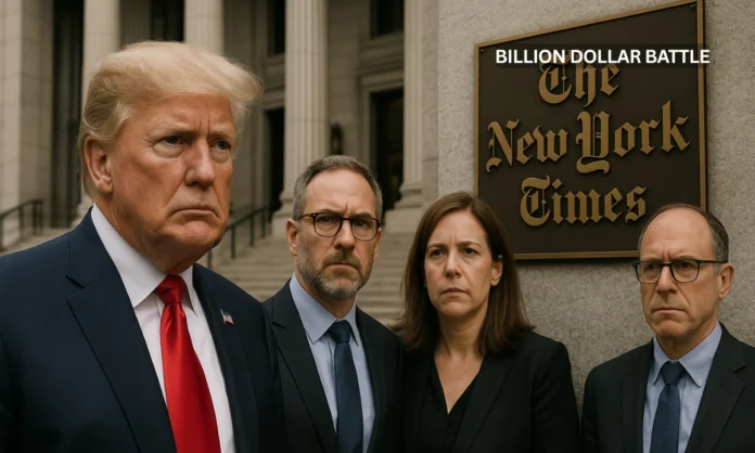 Trump Lawsuit New York Times Unprecedented 15 Billion Legal Battle Reshapes Media Landscape