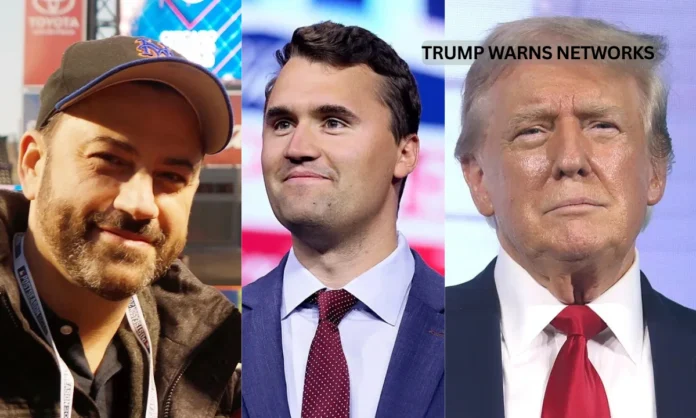 Trump Warns TV Networks Over Critical Coverage After Jimmy Kimmel Suspension