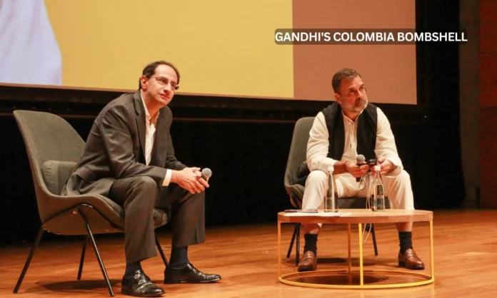 Attack On Democracy Single Biggest Risk Rahul Gandhi Colombia Comments Ignite Political Storm Across Party Lines