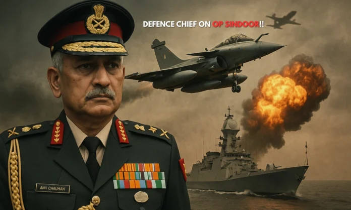 CDS on Operation Sindoor How Strategic Military Response Redefined Pakistan Deterrence Framework