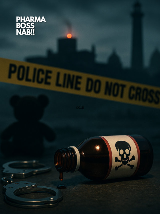 Coldrif Cough Syrup Scandal: Pharma Owner Arrested After Child Deaths