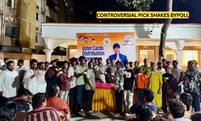 Congress Selects Controversial Candidate for High-Stakes Jubilee Hills Bypoll