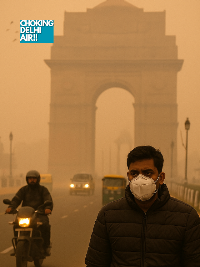 Delhi Chokes Before Diwali: AQI Soars to 367 in “Very Poor” Category