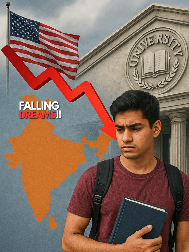 Indian Student Enrolment in US Universities Falls Nearly 50% in 2025