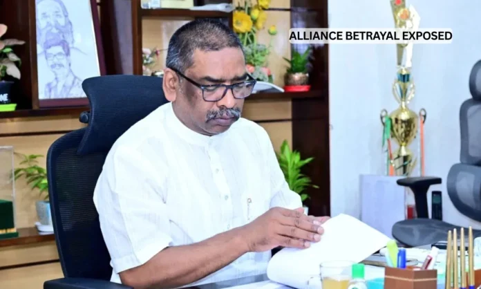 JMM Drops Out of Bihar Contest Exposing Deep INDIA Bloc Alliance Cracks JMM Drops Out of Bihar Contest Exposing Deep INDIA Bloc Alliance Cracks