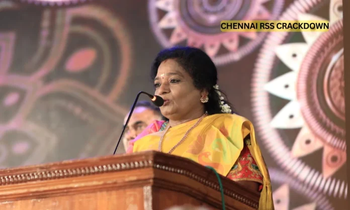 RSS Workers Detained in Chennai Political Storm Over Centenary Event