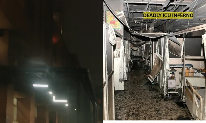 SMS Hospital Fire Tragic ICU Blaze Claims Six Lives as Families Demand Justice