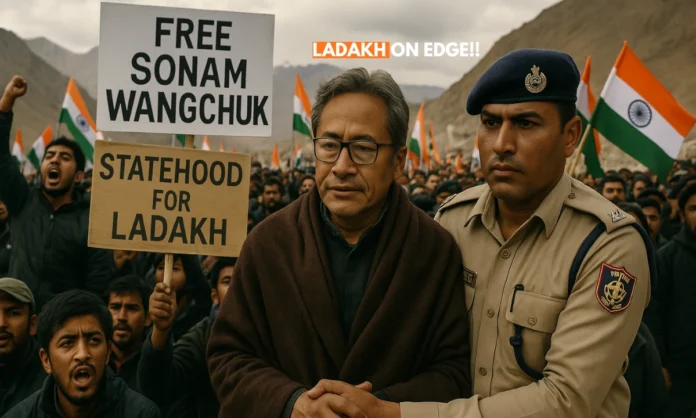 Sonam Wangchuk Detention Under NSA Ladakh Activists Arrest Sparks Constitutional Crisis as Statehood Movement Intensifies