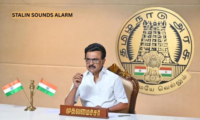 Stalin Urges DMK Cadre Vigilance as Tamil Nadu Faces Voter Roll Revision Challenge Stalin Urges DMK Cadre Vigilance as Tamil Nadu Faces Voter Roll Revision Challenge