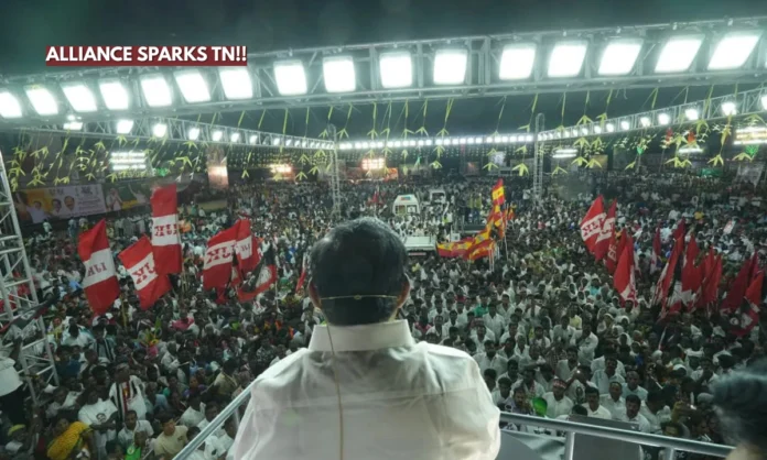 TVK Alliance Speculation Intensifies as EPS Hints at Partnership Amid 2026 Election Preparations