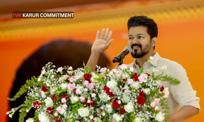 Tamizhaga Vettri Kazhagam Finalizes Karur Meeting Venues for Stampede Victims Families Party Assures Compliance with Official Safety Protocols