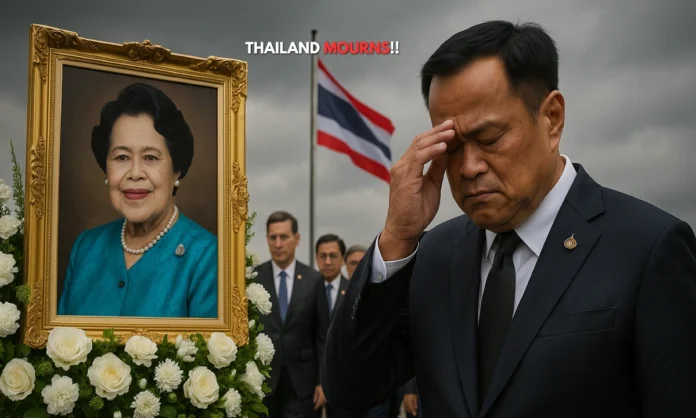 Thailand PM Cancels ASEAN Trip After Queen Mother Sirikits Death Thailand PM Cancels ASEAN Trip Due To Royal Mourning Protocol Thailand PM Cancels ASEAN Trip After Queen Mother Sirikits Death Thailand PM Cancels ASEAN Trip Due To Royal Mourning Protocol