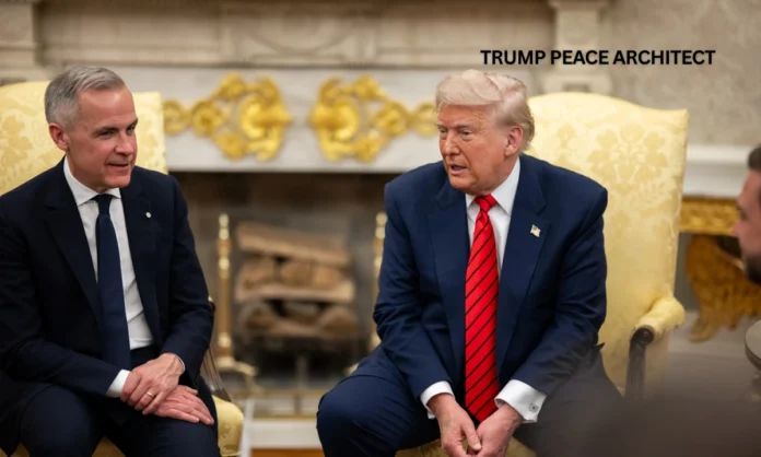 Trump Carney India Pakistan Peace Summit Diplomatic Praise Amid Trade War Tensions