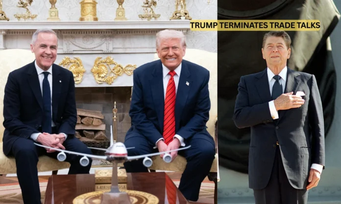 Trump Terminates US-Canada Trade Talks Over Ronald Reagan Advertisement Controversy Complete Analysis Trump Terminates US-Canada Trade Talks Over Ronald Reagan Advertisement Controversy Complete Analysis