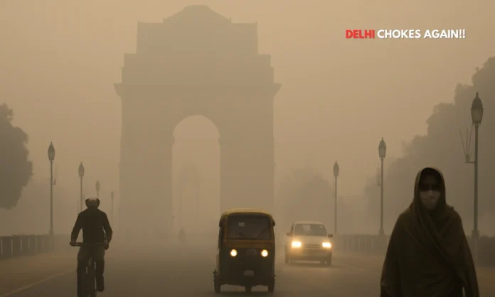 GRAP-3 Curbs In Delhi Air Quality Turns Severe For First Time This Season As Emergency Restrictions Begin (1) GRAP-3 Curbs In Delhi Air Quality Turns Severe For First Time This Season As Emergency Restrictions Begin (1)