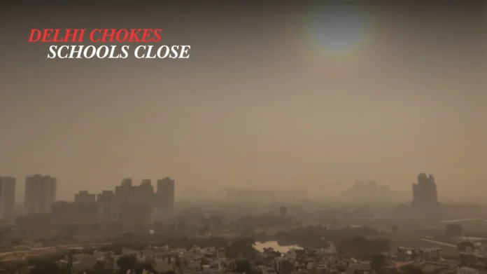 GRAP-3 Delhi Air Pollution Schools Shift to Hybrid Mode Amid Severe Crisis