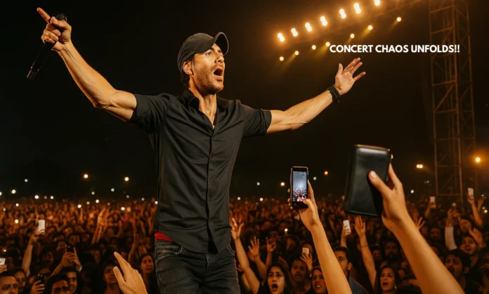 Mobile Phones Worth Rs 24 Lakh Stolen During Enrique Iglesias Mumbai Concert Major Security Breach Exposes Event Management Crisis Mobile Phones Worth Rs 24 Lakh Stolen During Enrique Iglesias Mumbai Concert Major Security Breach Exposes Event Management Crisis