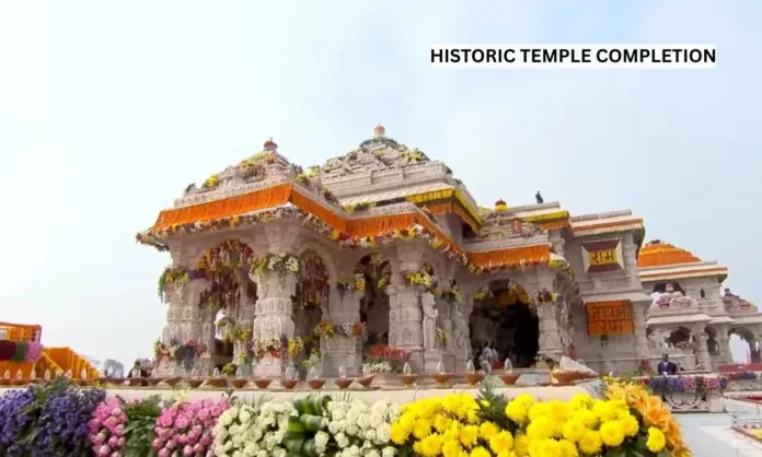 Modi Ayodhya Dhwaj Ceremony November 25 Ram Temple Flag Hoisting Marks UP Tourism Revolution Modi Ayodhya Dhwaj Ceremony November 25 Ram Temple Flag Hoisting Marks UP Tourism Revolution