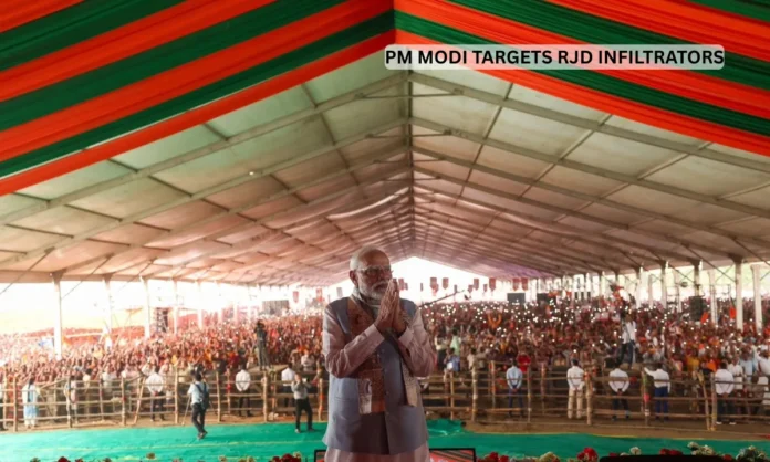PM Modi Infiltrators RJD Allegations Dominate Bihar Campaign as Election Battle Intensifies