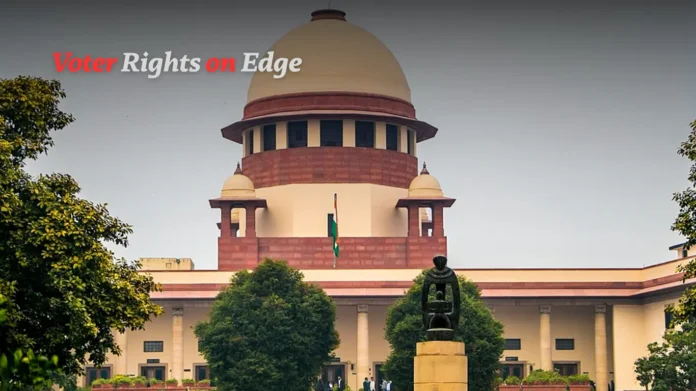 Special Intensive Revision Supreme Court Takes Over National Voter Roll Dispute, Halts High Court Proceedings