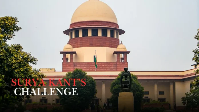 Supreme Court Backlog Justice Surya Kant’s Tenure Begins Amid Historic Pendency Surge Supreme Court Backlog Justice Surya Kant’s Tenure Begins Amid Historic Pendency Surge