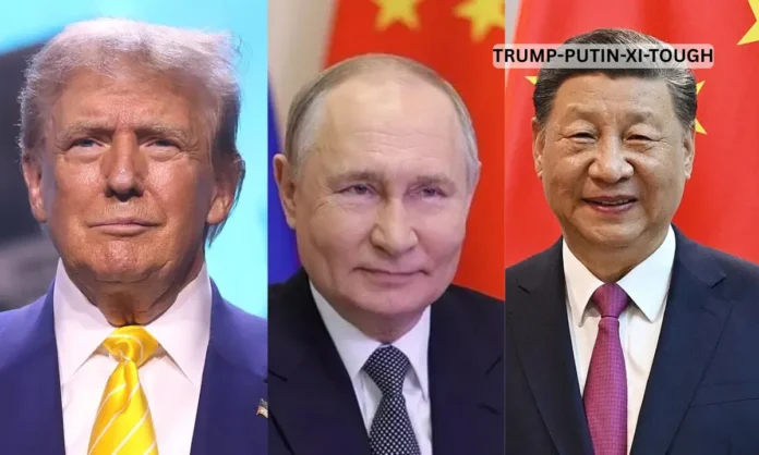 Trump Putin Xi Jinping Tougher Deal President Calls Both Leaders Tough, Smart Who Can't Be Toyed With